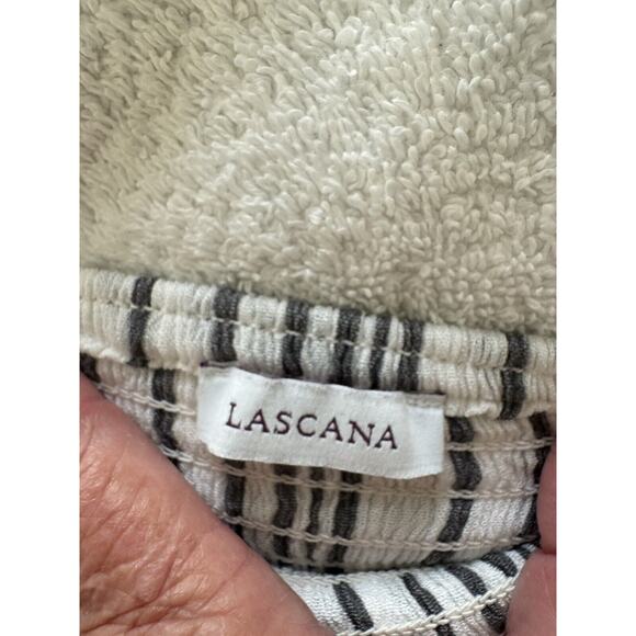 Lascana jumpsuit cropped striped size 6 wide leg sleeveless - Picture 6 of 7